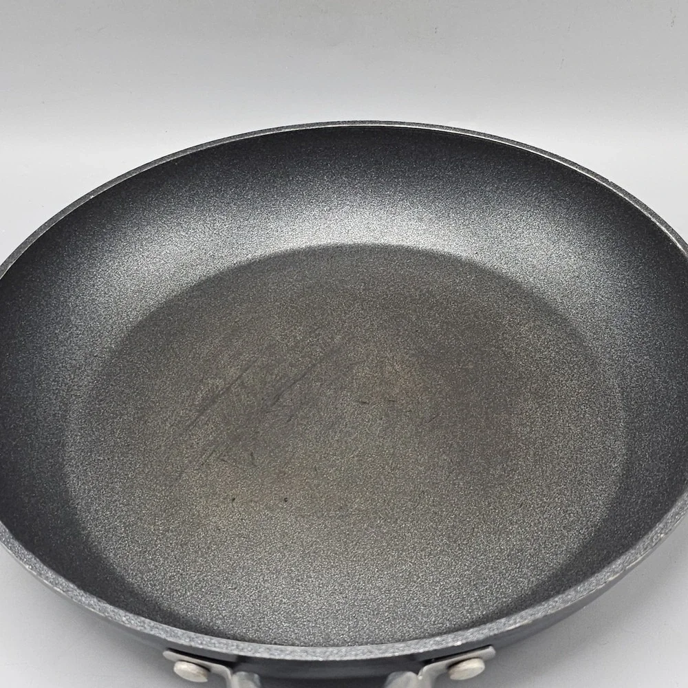 Ninja Foodi NeverStick Nonstick Frying Pan 12in Induction Safe Black/Silver